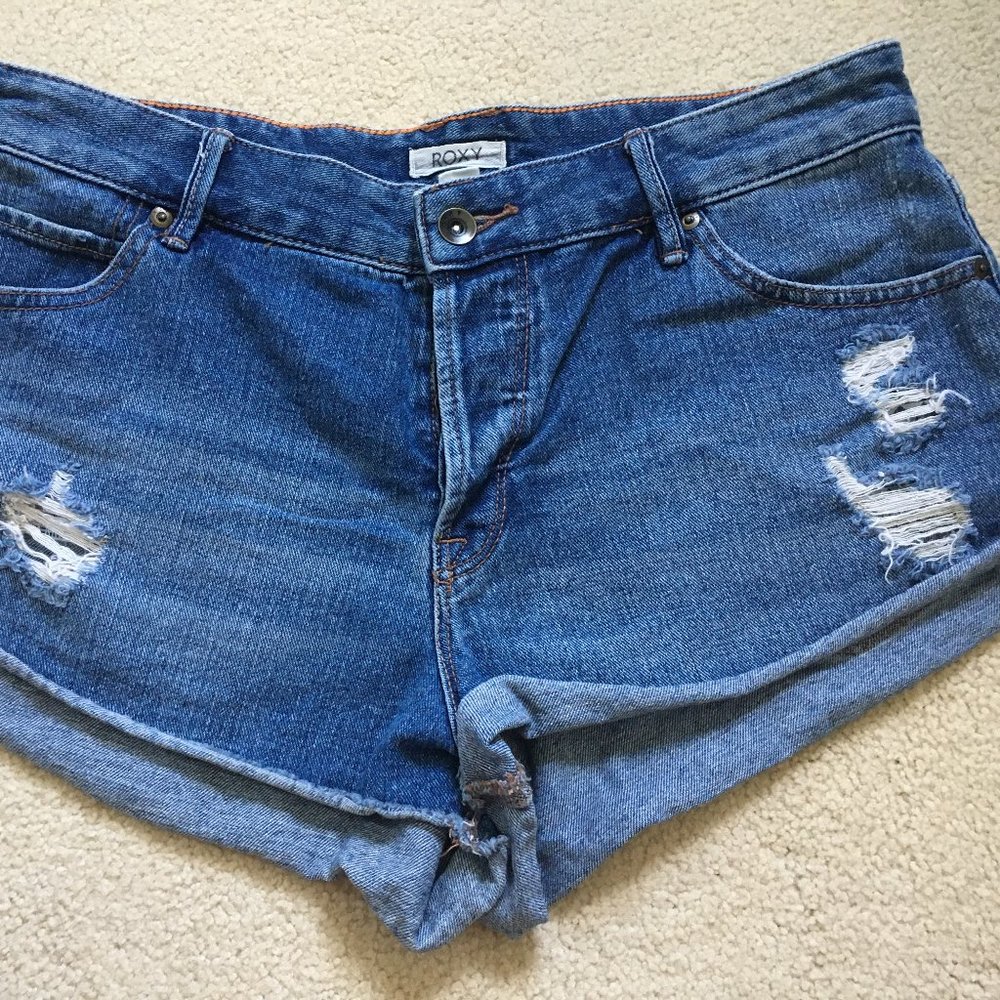 Roxy Women's High-waisted Denim Shorts
